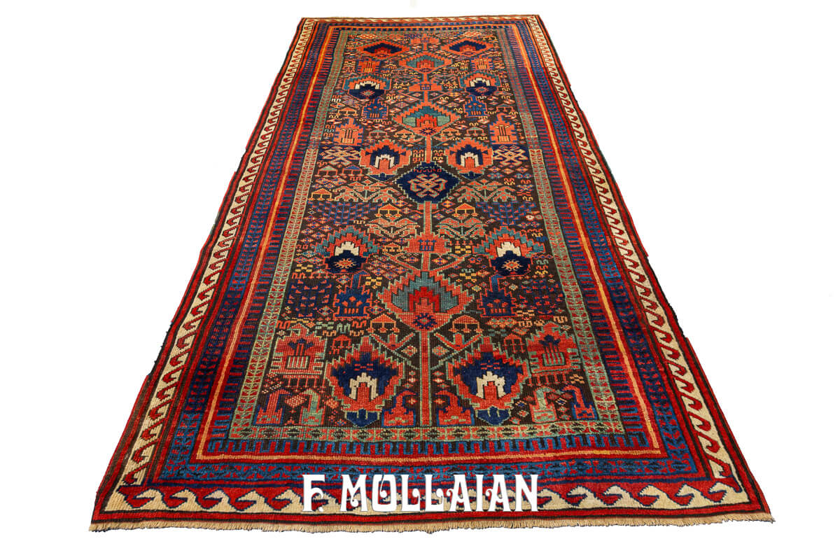 Antique Rug Savoj Bolagh Blue Tone n°:46787253